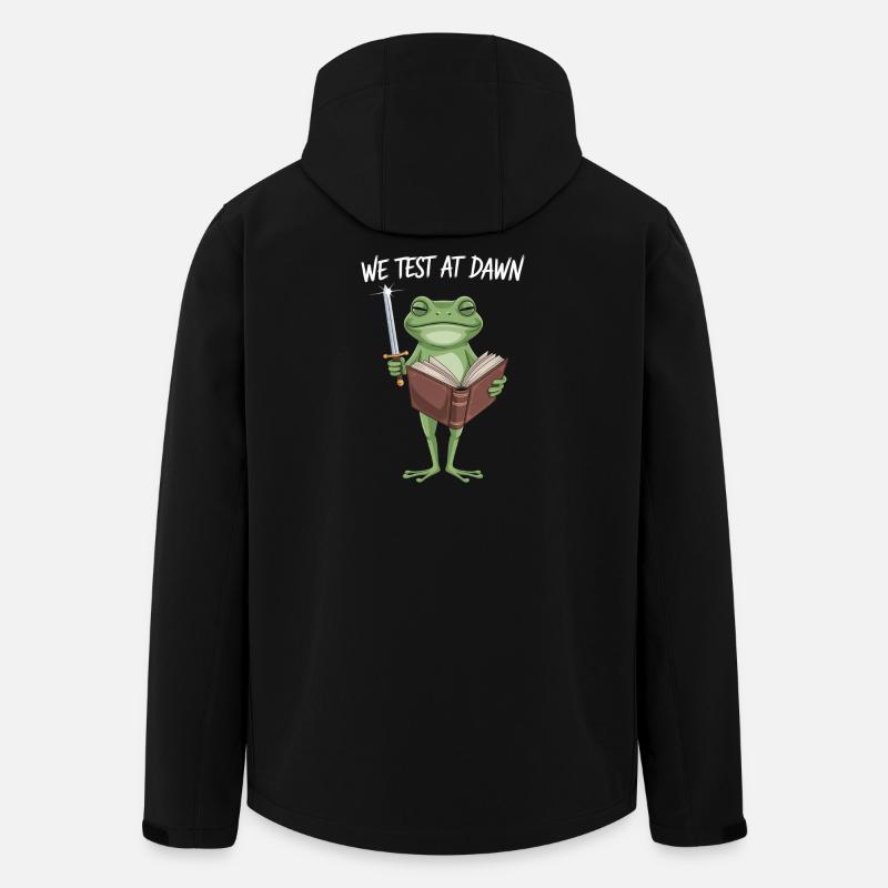 Nous testons chez Dawn Frog Wizard - Veste softshell homme en polyester recyclé Stanley/Stella - noir