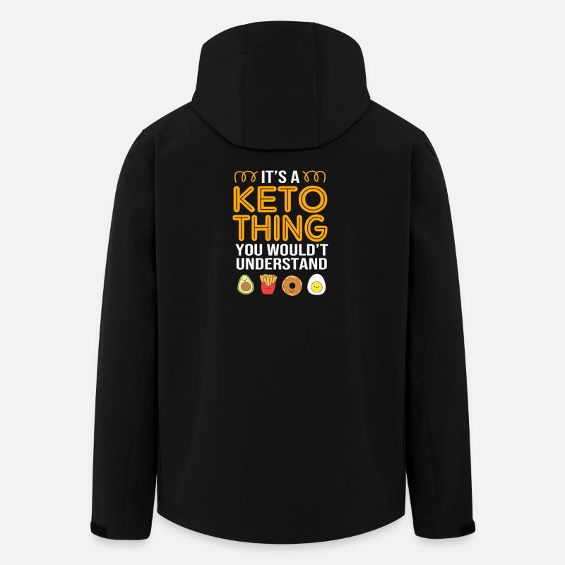 Régime Keto - Veste softshell homme en polyester recyclé Stanley/Stella - noir