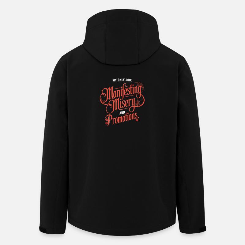 Manifester la misère et les promotions - Veste softshell homme en polyester recyclé Stanley/Stella - noir