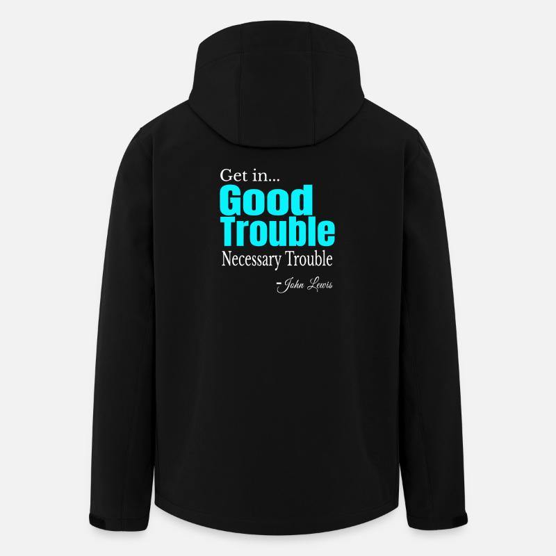 Bon T-shirt de Trouble Gradient - Veste softshell homme en polyester recyclé Stanley/Stella - noir