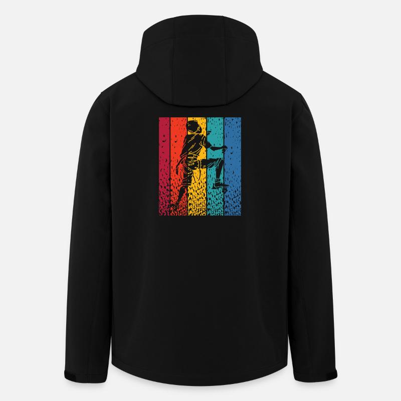 Bloc de bloc de Boulderer - Veste softshell homme en polyester recyclé Stanley/Stella - noir