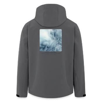 Liquid Sub-Zero - Recycelte Männer Softshell-Jacke von Stanley/Stella - Schwarz - Hinten - AI Model Male 185 light (185cm)