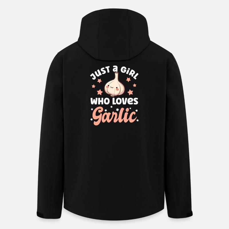 Garlic - Men’s Recycled Softshell Jacket by Stanley/Stella - black