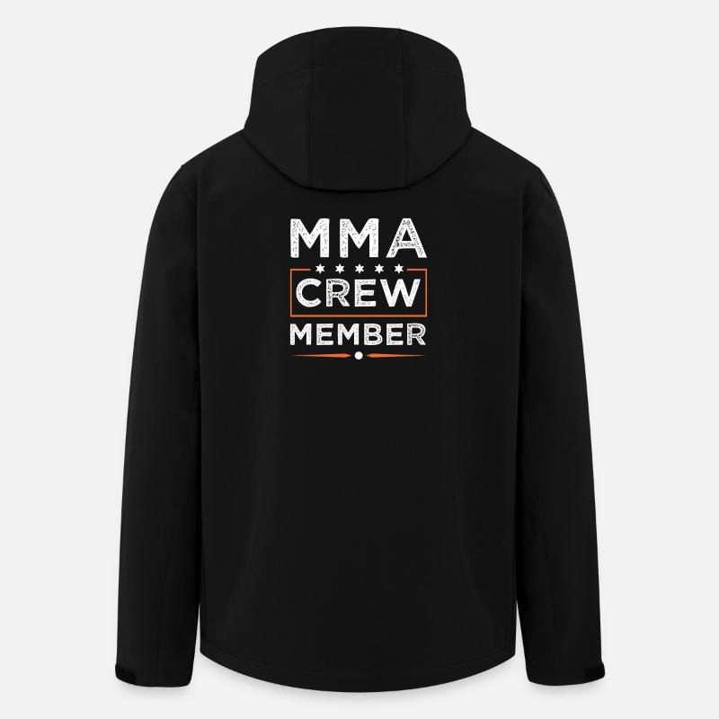 Mma Crew - Men’s Recycled Softshell Jacket by Stanley/Stella - black