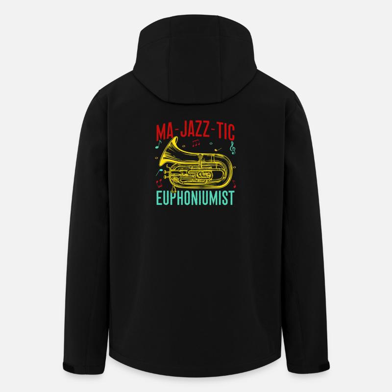 Euphonium Ma-Jazz-Tic Euphoniumiste Baryton - Veste softshell homme en polyester recyclé Stanley/Stella - noir