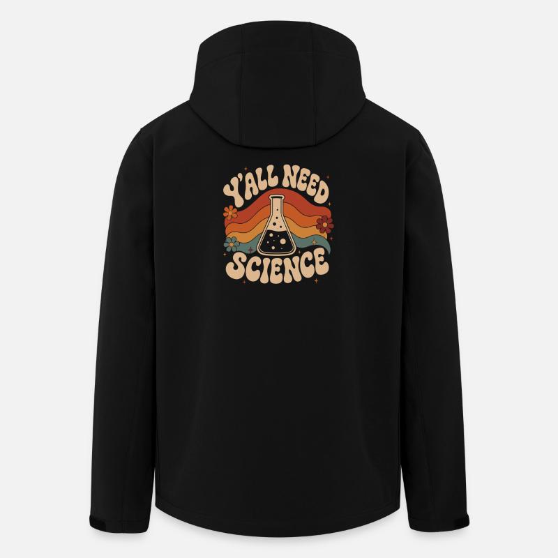 Yall Need Science - Men’s Recycled Softshell Jacket by Stanley/Stella - black