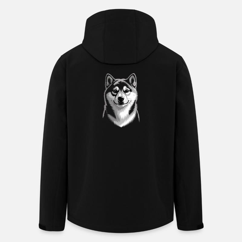 Rauque - Veste softshell homme en polyester recyclé Stanley/Stella - noir