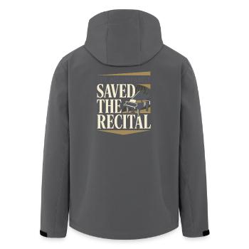 Pianiste accompagnateur Chœur Pianiste Accompagnateur musical - Veste softshell homme en polyester recyclé Stanley/Stella - charbon - Dos - AI Model Male 185 light (185cm)