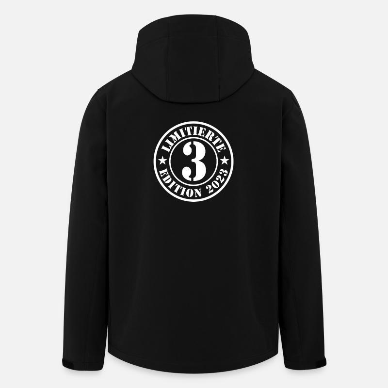3rd Birthday Young Girls - Men’s Recycled Softshell Jacket by Stanley/Stella - black