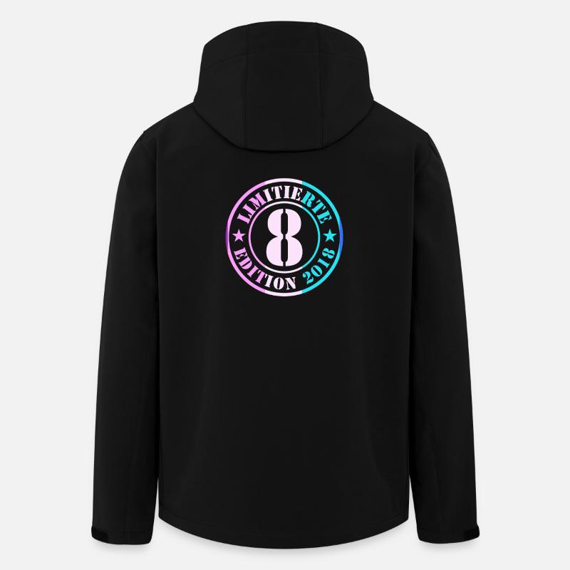 8e anniversaire, jeunes filles - Veste softshell homme en polyester recyclé Stanley/Stella - noir