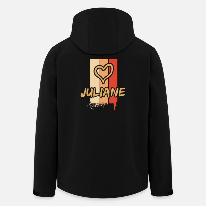 Geschenkidee Juliane - Recycelte Männer Softshell-Jacke von Stanley/Stella - Schwarz