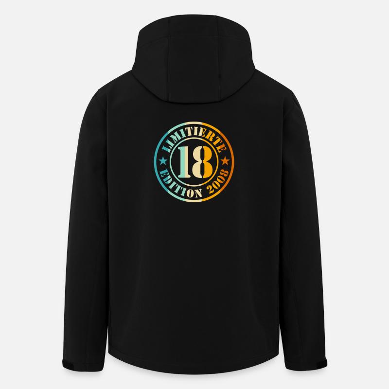 18th Birthday - Men’s Recycled Softshell Jacket by Stanley/Stella - black