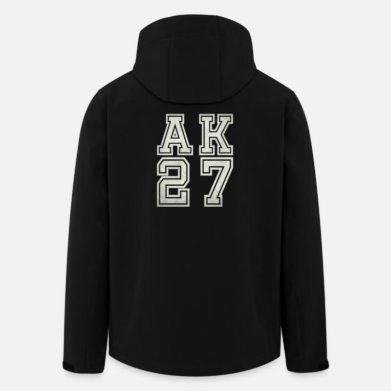 AK 27 - Men’s Recycled Softshell Jacket by Stanley/Stella - black