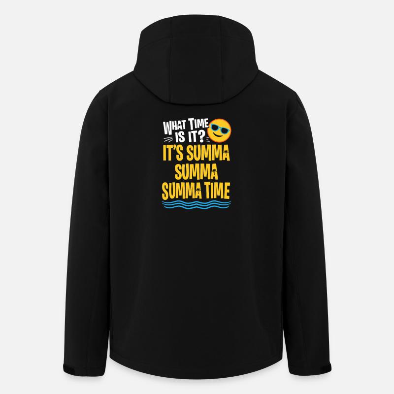 Summa Summa Time Tee - Veste softshell homme en polyester recyclé Stanley/Stella - noir