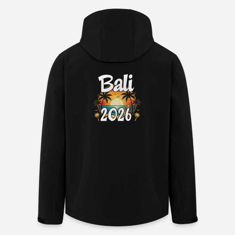 Bali 2026 - Men’s Recycled Softshell Jacket by Stanley/Stella - black