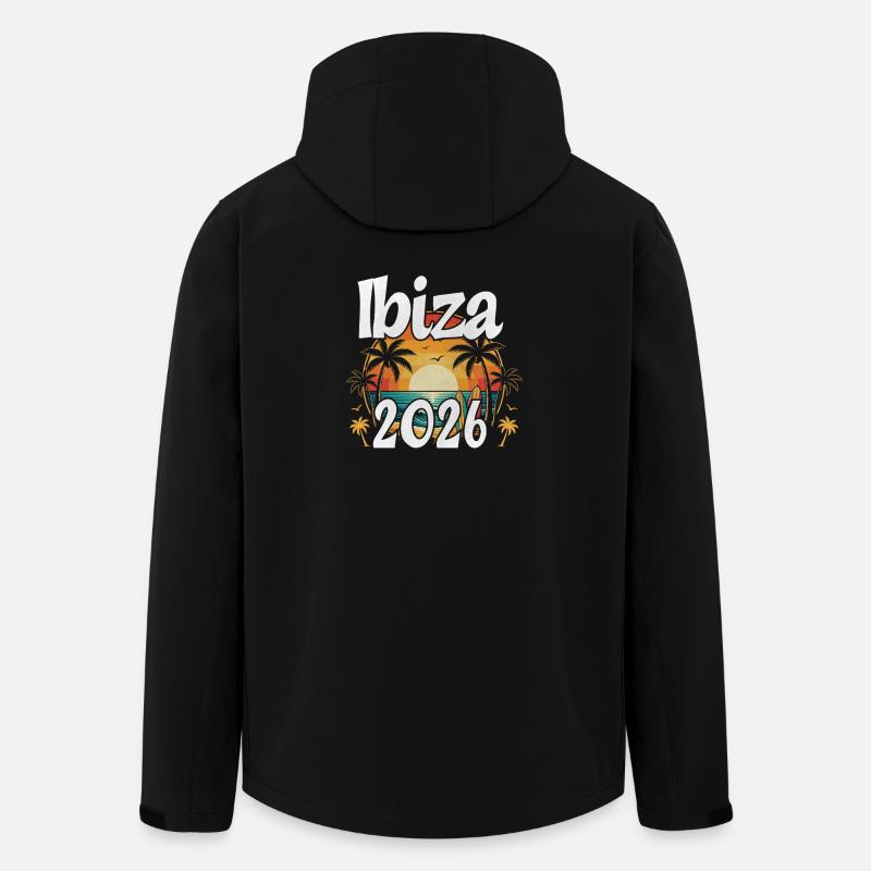 Ibiza 2026 - Men’s Recycled Softshell Jacket by Stanley/Stella - black
