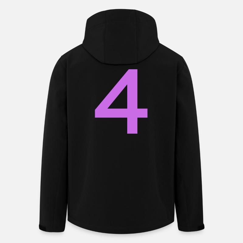 4 - Men’s Recycled Softshell Jacket by Stanley/Stella - black