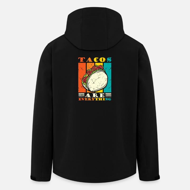 Tacos are everything - Men’s Recycled Softshell Jacket by Stanley/Stella - black
