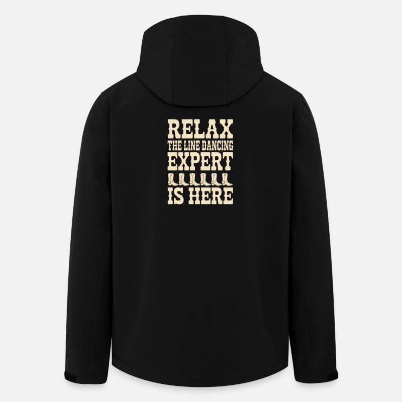 Cadeau de danse en ligne - Veste softshell homme en polyester recyclé Stanley/Stella - noir
