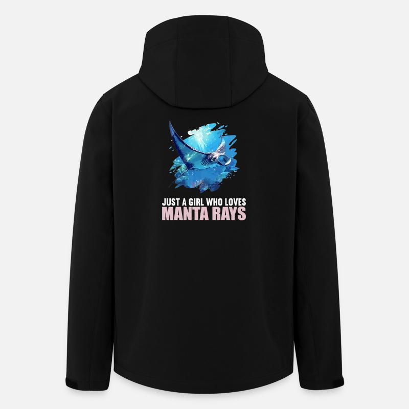 Rays Manta Rays - Men’s Recycled Softshell Jacket by Stanley/Stella - black