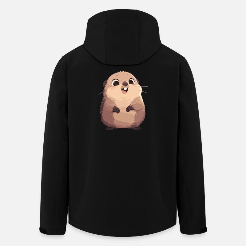 Marmots Groundhog - Men’s Recycled Softshell Jacket by Stanley/Stella - black