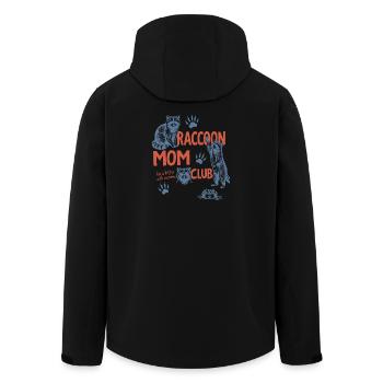 Dog Mom Club Shirt Life is Better with Dogs - Men’s Recycled Softshell Jacket by Stanley/Stella - black - Back - AI Model Male 185 light (185cm)