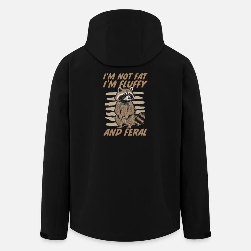 Panda Poubelle - Veste softshell homme en polyester recyclé Stanley/Stella - noir