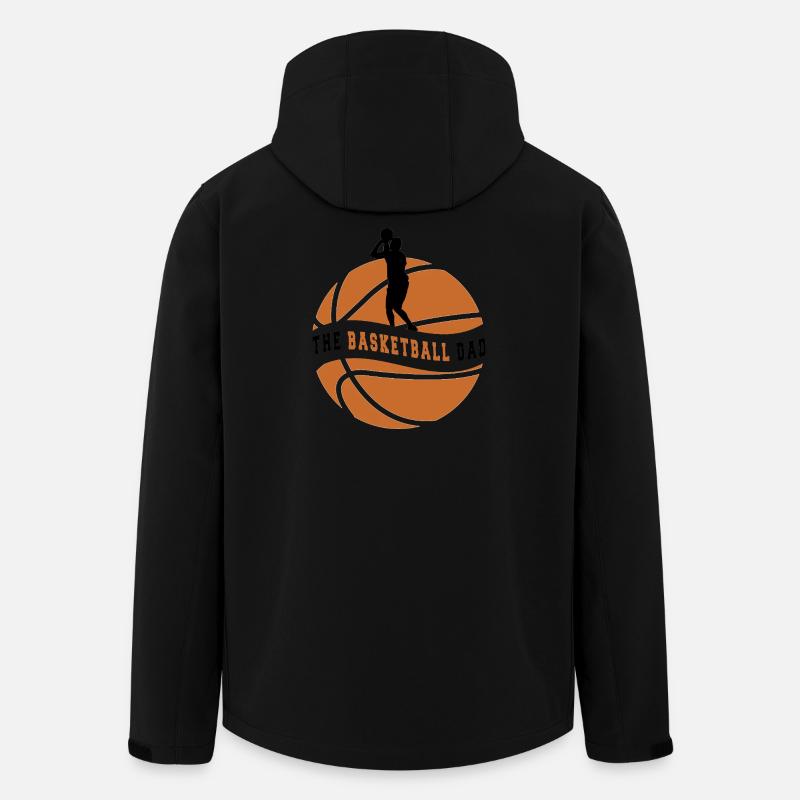 The Basketball Dad - Veste softshell homme en polyester recyclé Stanley/Stella - noir