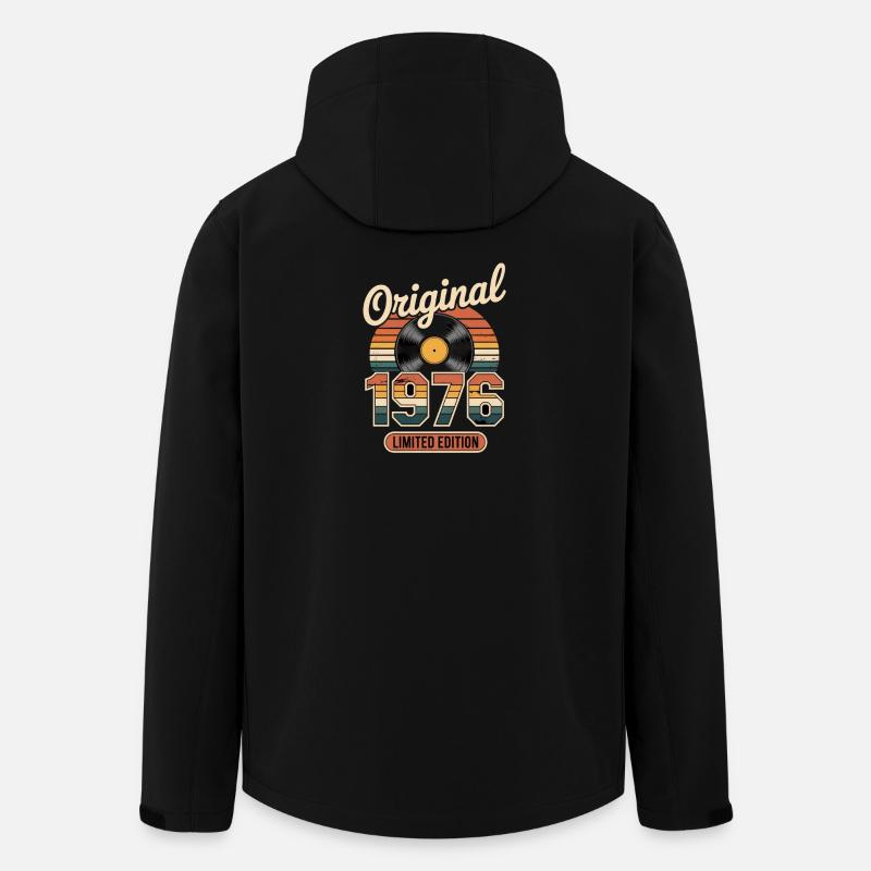 Edition limitée 1976 - Veste softshell homme en polyester recyclé Stanley/Stella - noir