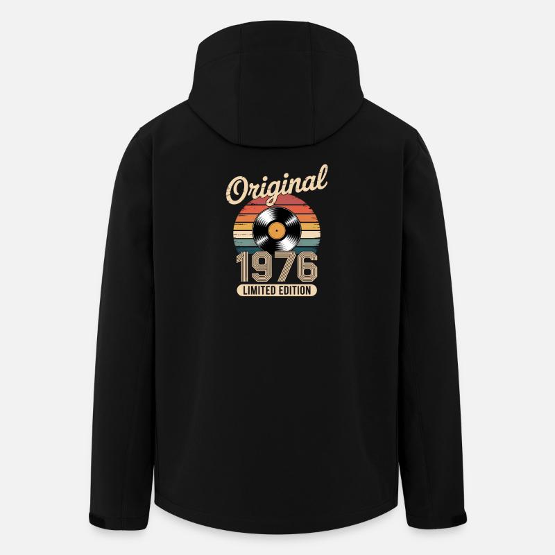 Edition limitée 1976 - Veste softshell homme en polyester recyclé Stanley/Stella - noir