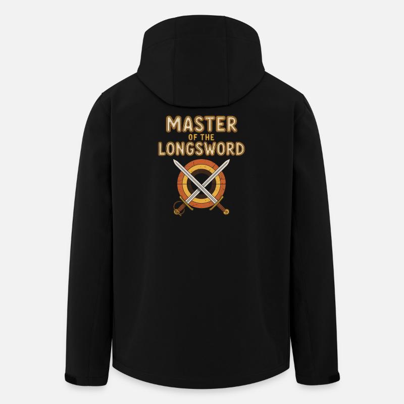 Meister des Langschwertes - Recycelte Männer Softshell-Jacke von Stanley/Stella - Schwarz