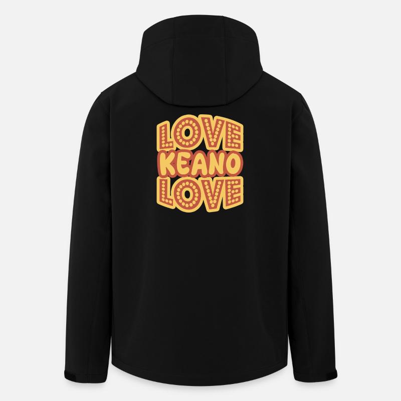 Dire Keano - Veste softshell homme en polyester recyclé Stanley/Stella - noir