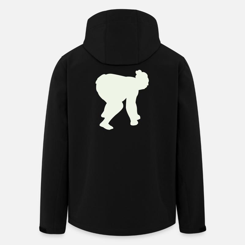 sumo - Veste softshell homme en polyester recyclé Stanley/Stella - noir
