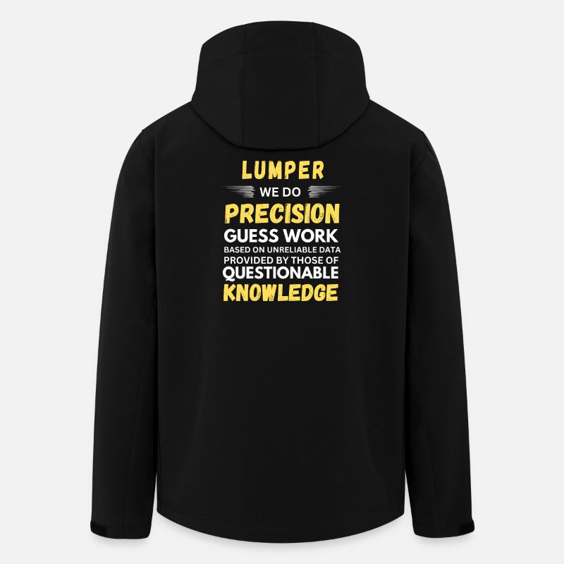 Lumper Précision Devine Entrepôt Drôle - Veste softshell homme en polyester recyclé Stanley/Stella - noir