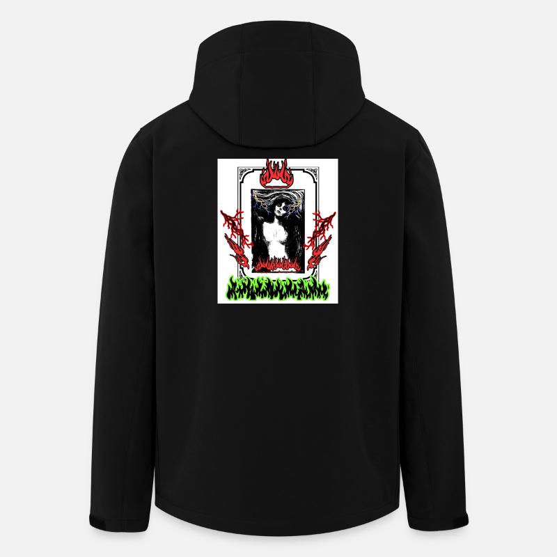 Design_ohne_Titel - Recycelte Männer Softshell-Jacke von Stanley/Stella - Schwarz