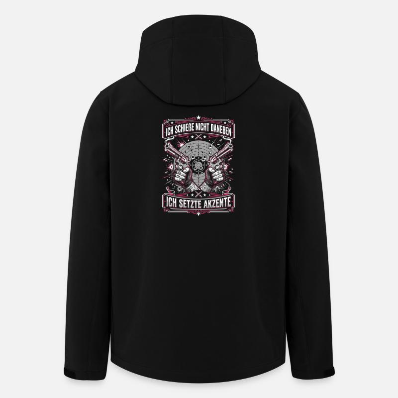 I set the tone - Men’s Recycled Softshell Jacket by Stanley/Stella - black