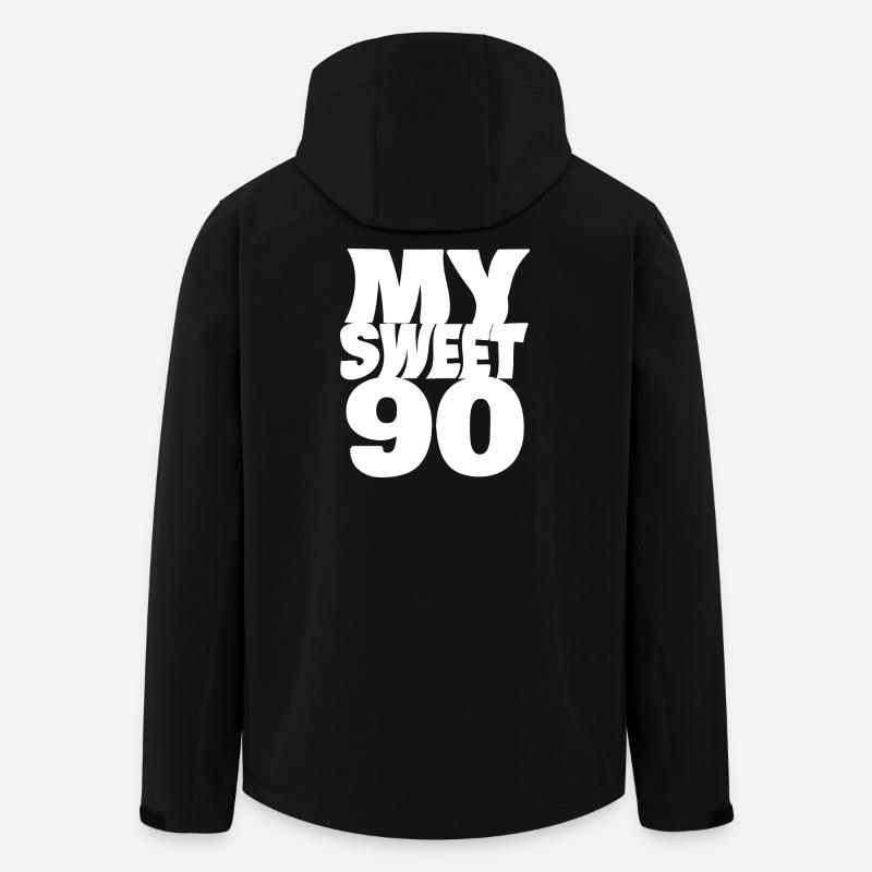 Suess 90 - Recycelte Männer Softshell-Jacke von Stanley/Stella - Schwarz