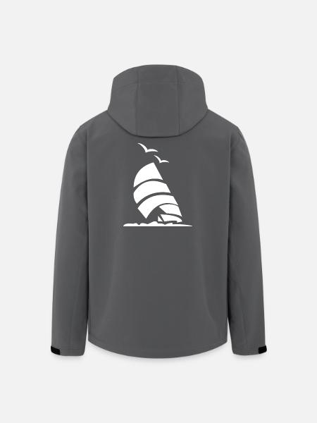 Sailboat Sailor Captain - Men’s Recycled Softshell Jacket by Stanley/Stella - black