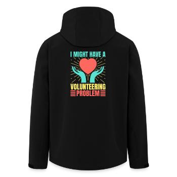 L’appréciation des bénévoles pourrait poser problème - Veste softshell homme en polyester recyclé Stanley/Stella - noir - Dos - AI Model Male 185 light (185cm)