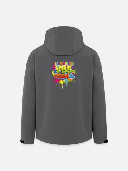 Illumination VBS Crew 26 Bibelschule - Recycelte Männer Softshell-Jacke von Stanley/Stella - Schwarz