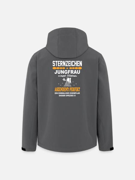 Jungfrau Sternzeichen Aszendent Perfekt - Recycelte Männer Softshell-Jacke von Stanley/Stella - Schwarz