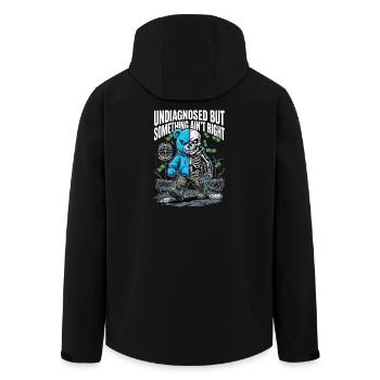 Ce n’est pas diagnostiqué, mais quelque chose ne va pas - Veste softshell homme en polyester recyclé Stanley/Stella - noir - Dos - AI Model Male 185 light (185cm)