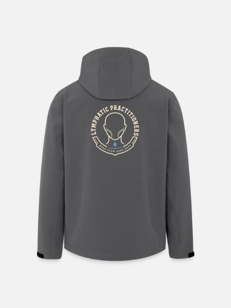 Lymphsystem Lymphdrainage Wellness Geschenk - Recycelte Männer Softshell-Jacke von Stanley/Stella - Schwarz