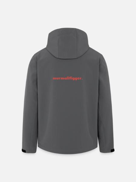 murmalifigger. - Recycelte Männer Softshell-Jacke von Stanley/Stella - Schwarz