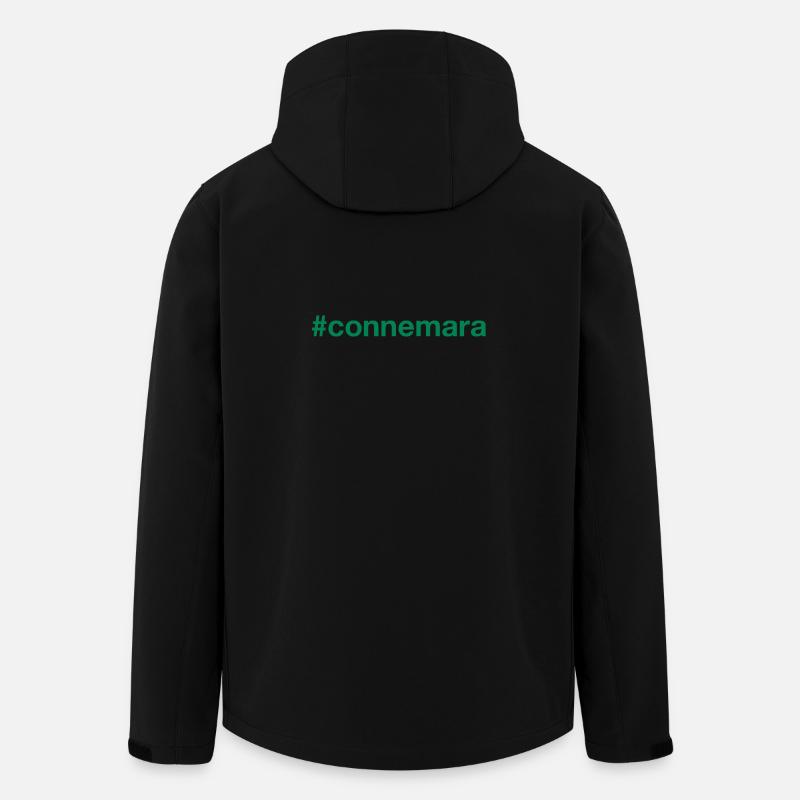 CONNEMARA Ireland Irland - Recycelte Männer Softshell-Jacke von Stanley/Stella - Schwarz