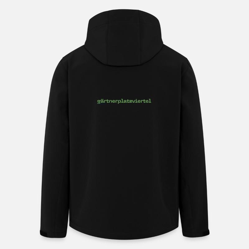 Gärtnerplatzviertel Quartiere di Monaco di Baviera - Giacca softshell riciclata Uomo Stanley/Stella Discoverer - nero
