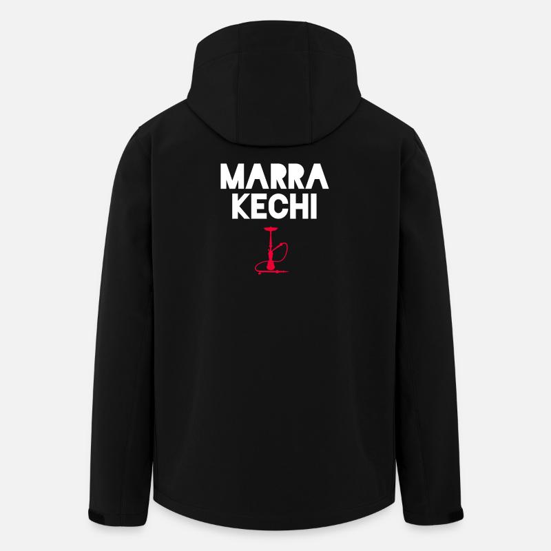El Marrakechi Souvenir Marrakech - Veste softshell homme en polyester recyclé Stanley/Stella - noir