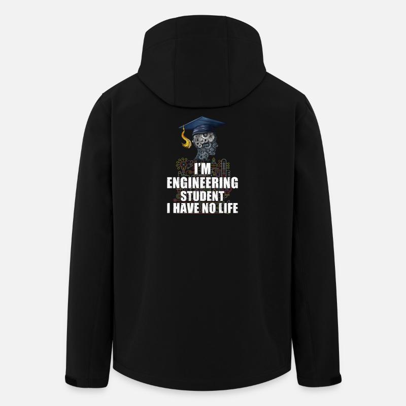 Engineer Student - Men’s Recycled Softshell Jacket by Stanley/Stella - black