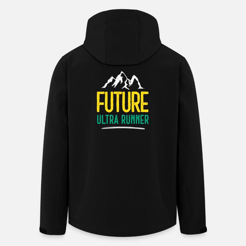 Future Ultra Runner - Recycelte Männer Softshell-Jacke von Stanley/Stella - Schwarz
