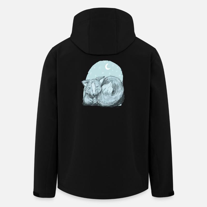 Vinja la louve - Veste softshell homme en polyester recyclé Stanley/Stella - noir